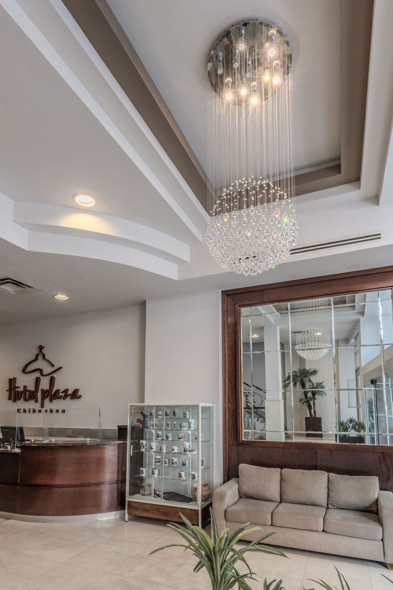 Reception and lobby lounge